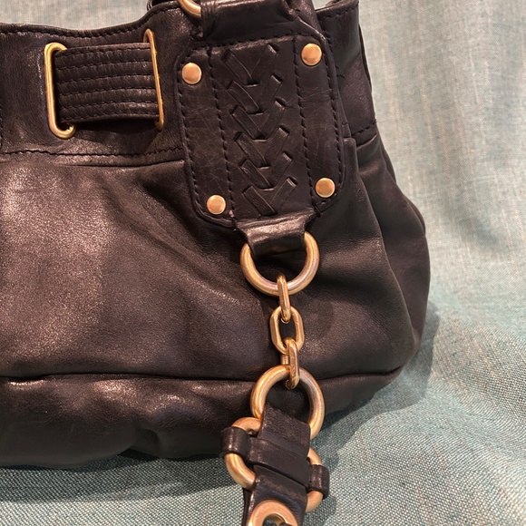 Vintage Juicy Couture Leather Shoulder Bag - Picture 6 of 11